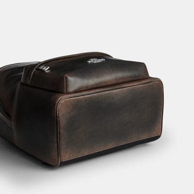 Coach Outlet Taylor Small Backpack In Loved Leather 6