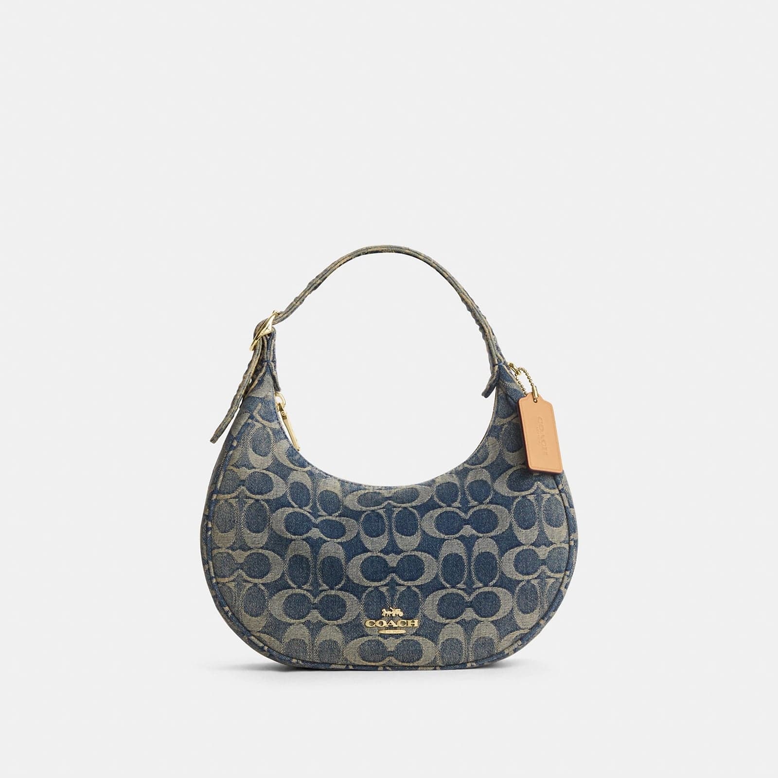 Coach Outlet Emily Shoulder Bag In Signature Regenerative Cotton Denim