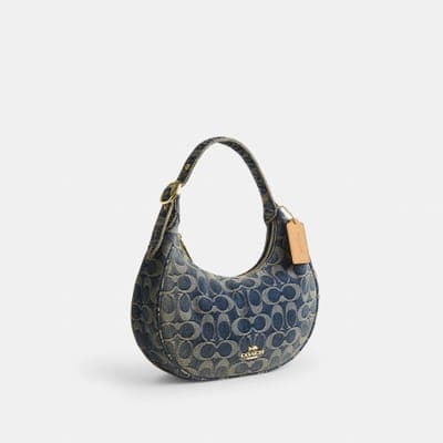 Coach Outlet Emily Shoulder Bag In Signature Regenerative Cotton Denim 3