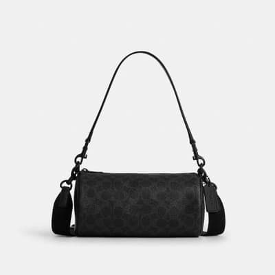 Coach Outlet Andre Barrel Bag 24 In Signature Canvas 1