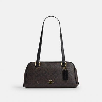 Coach Outlet Sydney Shoulder Bag In Signature Canvas 1