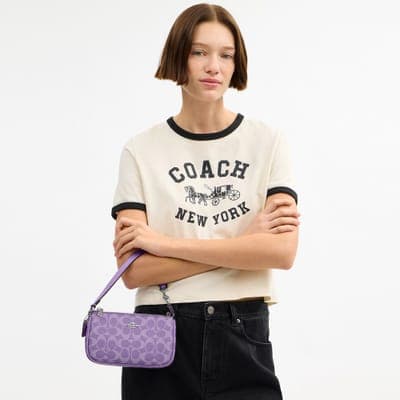 Coach Outlet Nolita 19 In Signature Canvas 14