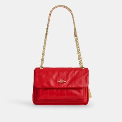 Coach Outlet Elodie Crossbody Bag 24 With Quilting 8