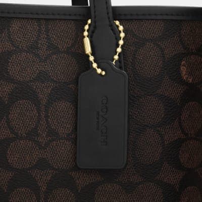 Coach Outlet City Tote Bag In Signature Canvas 15