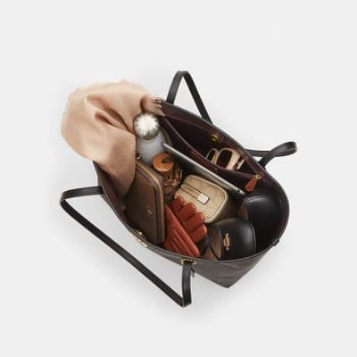 Coach Outlet City Tote Bag In Signature Canvas 16