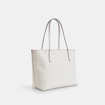 Coach Outlet City Tote Bag In Signature Canvas 29