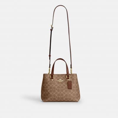 Coach Outlet Station Carryall Bag In Signature Canvas 4