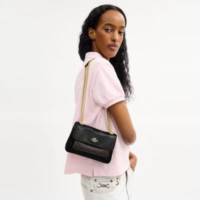 Coach Outlet Elodie Crossbody Bag 18 In Signature Canvas 6