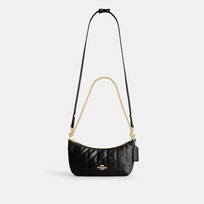 Coach Outlet Caitlin Shoulder Bag With Quilting 4