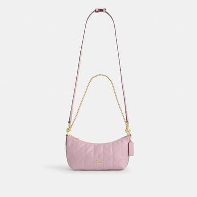 Coach Outlet Caitlin Shoulder Bag With Quilting 9