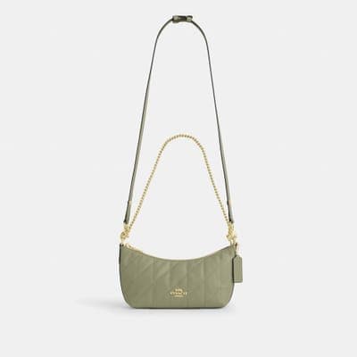 Coach Outlet Caitlin Shoulder Bag With Quilting 21