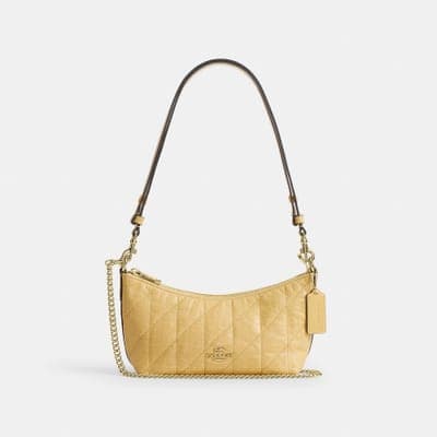 Coach Outlet Caitlin Shoulder Bag With Quilting 25