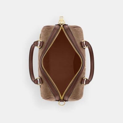 Coach Outlet Rowan Satchel Bag In Signature Canvas 13