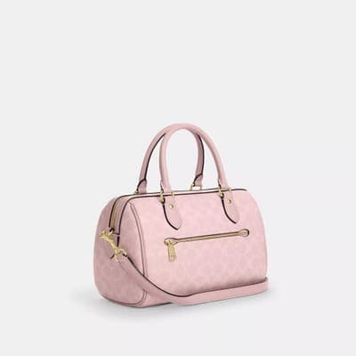 Coach Outlet Rowan Satchel Bag In Signature Canvas 41