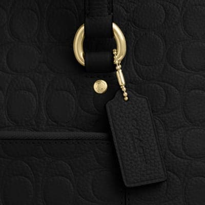 Coach Outlet Station Tote Bag In Signature Leather 6
