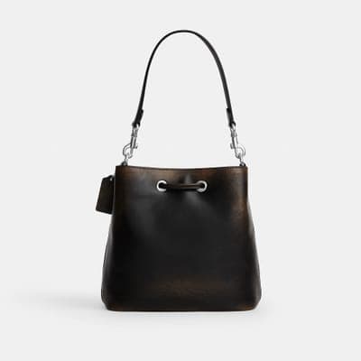 Coach Outlet Rowan Bucket Bag With Pocket In Loved Leather 4