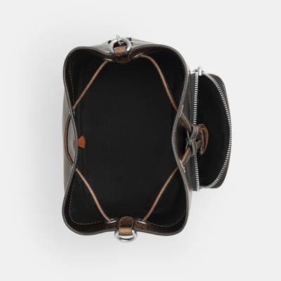 Coach Outlet Rowan Bucket Bag With Pocket In Loved Leather 6