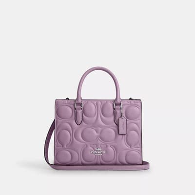 Coach Outlet Maggie Small Tote Bag In Signature Leather 1