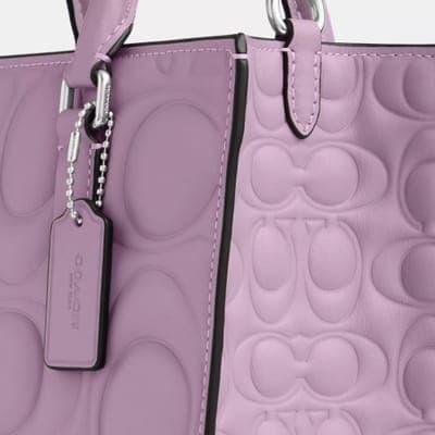 Coach Outlet Maggie Small Tote Bag In Signature Leather 3