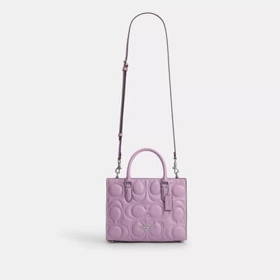 Coach Outlet Maggie Small Tote Bag In Signature Leather 4