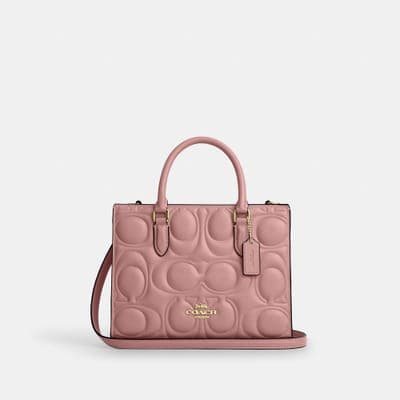 Coach Outlet Maggie Small Tote Bag In Signature Leather 13