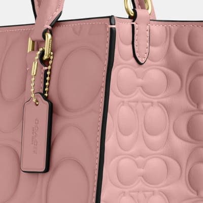 Coach Outlet Maggie Small Tote Bag In Signature Leather 15