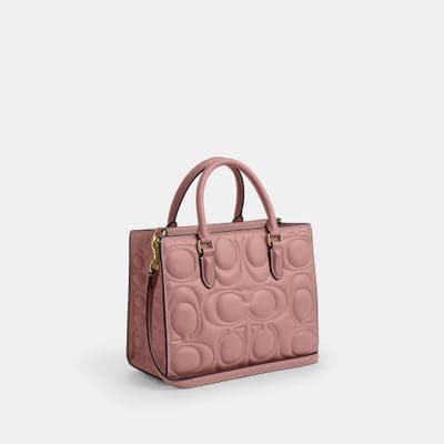 Coach Outlet Maggie Small Tote Bag In Signature Leather 16