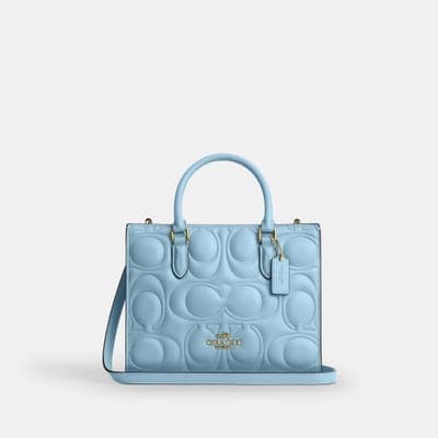 Coach Outlet Maggie Small Tote Bag In Signature Leather 19