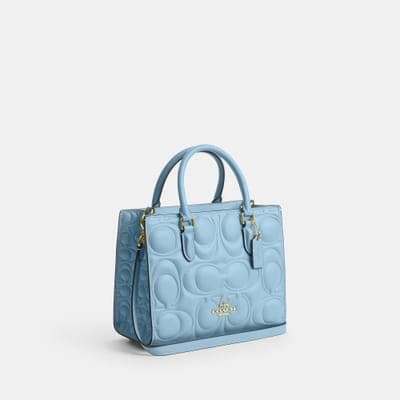 Coach Outlet Maggie Small Tote Bag In Signature Leather 23