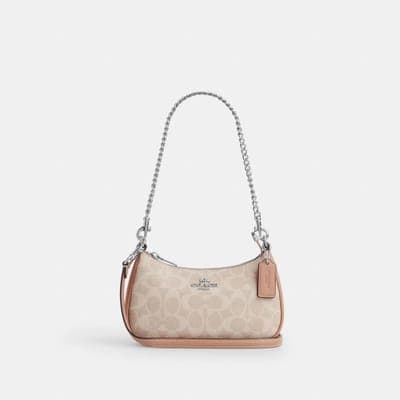 Coach Outlet Teri Mini Crossbody Bag In Signature Canvas 1