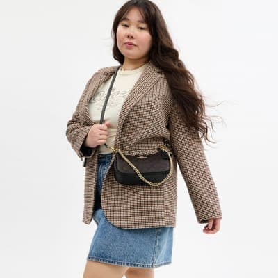 Coach Outlet Teri Mini Crossbody Bag In Signature Canvas 12