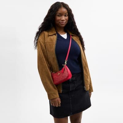 Coach Outlet Teri Mini Crossbody Bag In Signature Canvas 22