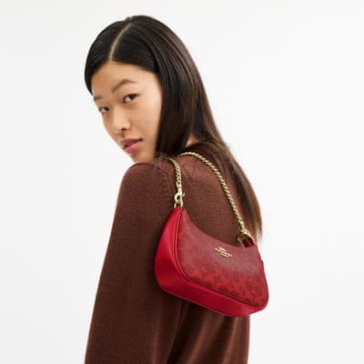 Coach Outlet Teri Mini Crossbody Bag In Signature Canvas 24