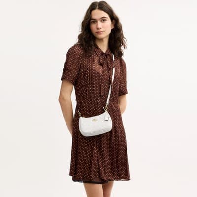 Coach Outlet Teri Mini Crossbody Bag In Signature Canvas 41