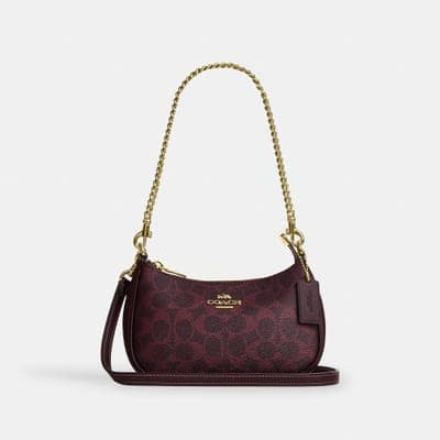 Coach Outlet Teri Mini Crossbody Bag In Signature Canvas 43