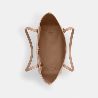 Coach Outlet Medium City Tote Bag In Signature Canvas 4