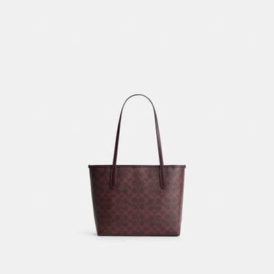 Coach Outlet Medium City Tote Bag In Signature Canvas 16