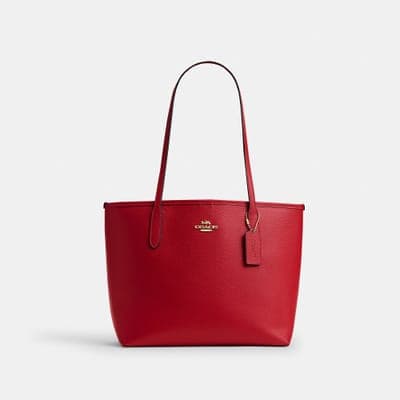 Coach Outlet Medium City Tote Bag 13
