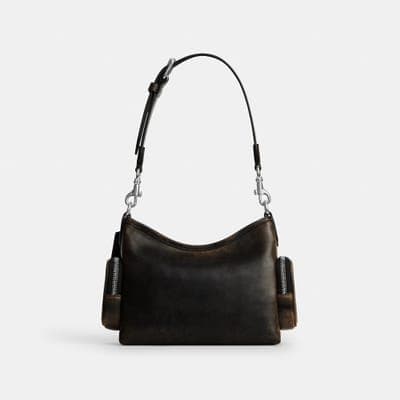 Coach Outlet Laurel Shoulder Bag 22 With Pockets In Loved Leather 5