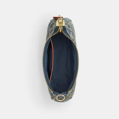 Coach Outlet Teri Mini Crossbody Bag In Signature Regenerative Cotton Denim 5