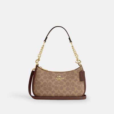 Coach Outlet Teri Shoulder Bag In Signature Canvas 1