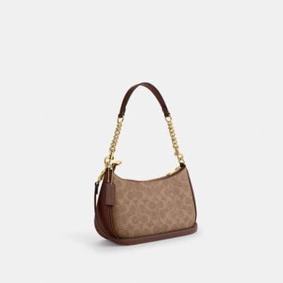 Coach Outlet Teri Shoulder Bag In Signature Canvas 3