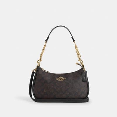 Coach Outlet Teri Shoulder Bag In Signature Canvas 13