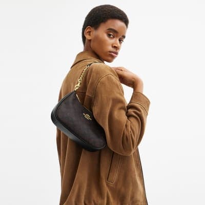 Coach Outlet Teri Shoulder Bag In Signature Canvas 17