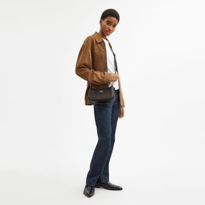 Coach Outlet Teri Shoulder Bag In Signature Canvas 18