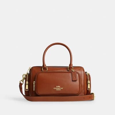 Coach Outlet Rowan Satchel Bag With Pockets 7
