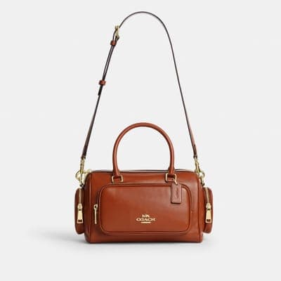 Coach Outlet Rowan Satchel Bag With Pockets 8