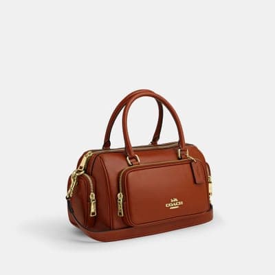 Coach Outlet Rowan Satchel Bag With Pockets 12