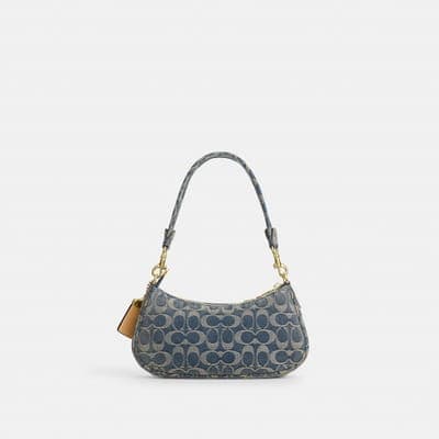 Coach Outlet Ashton Bag In Signature Regenerative Cotton Denim 4