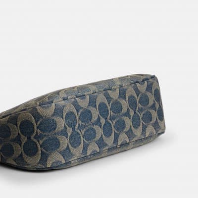 Coach Outlet Teri Shoulder Bag In Signature Regenerative Cotton Denim 6